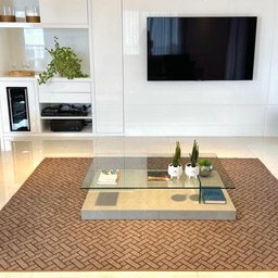 Tapete Carpete Elegante Trama 2,00 X 3,00 Titulos Cor Marrom - 4 Tapete Carpete Elegante Trama 2,00 X 3,00 Titulos Cor Marrom - 4