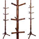 Ver imagem 1 de CABIDEIRO DE CHÃO MANCEBO DE MADEIRA 9 GANCHOS