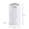 Centrifuga De Roupa Bella Eco Trava de Segurança 8.8 Kg Roupa Molhada com Protetor Wanke 127V - 3