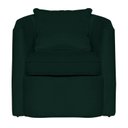 Ver imagem 2 de Kit 02 Poltrona Decorativa Recepção Escritório Veludo Alana Cor:verde