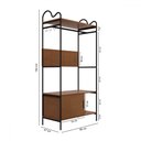 Ver imagem 4 de Closet Oasis 1 Porta 3 Prateleiras Preto/nature - Art Panta