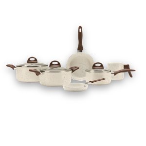 Conjunto de Panelas Ceramic Life Smart Plus 6 Peças Brinox
