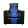 Poltrona Gamer Streamer Sparta com Carregador Usb Corino Preto/azul Sofa Store - 3
