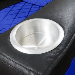 Poltrona Gamer Streamer Sparta com Carregador Usb Corino Preto/azul Sofa Store - 8