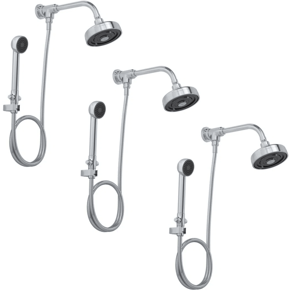Kit 3 Chuveiros Acqua Plus Cr 1990 C Std Kit - Deca Deca Metais - 1