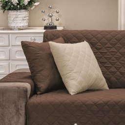 Kit Jogo Protetor de Sofá Impermeável e 4 Capas de Almofada - 4