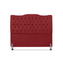 Ver imagem 2 de Cabeceira de Cama Box Queen 160cm Dunas - Veludo Vermelho.