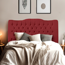 Ver imagem 3 de Cabeceira de Cama Box Queen 160cm Dunas - Veludo Vermelho.