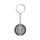 Ver imagem 2 de Chaveiro Medalha de São Bento Redondo Colorido Níquel Fornecedor 1 F1-ct14-154-4