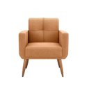 Ver imagem 2 de Poltrona Havana com Puff Bucle Mostarda F493