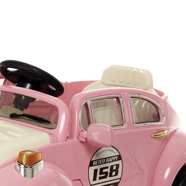 Carro Elétrico Infantil 6V Motorizado Brinquedo Baby Style Rosa