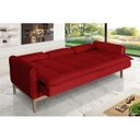 Ver imagem 3 de Sofá Cama Rivieira 1.70m - Vermelho
