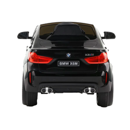 Mini BMW X6M Preto Carro Elétrico Infantil A Bateria Para Crianças Motorizado Menino Menina Bebê - 2