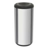 Lixeira Inox Cápsula Selecta Basculante 40L Preta - Tramontina - 1