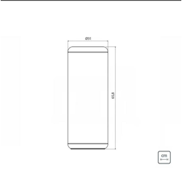 Lixeira Selecta 40L Inox com Tampa Vermelha - Tramontina 94539202 - 2