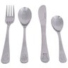 Conjunto de Talher Infantil em Aço Inox - 4 Peças - Mimo Style - 1