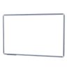 Lousa Quadro Branco Brilho UV 3mm Free 90x60 cm Vertical ou Horizontal Moldura de Alumínio Natural - 1