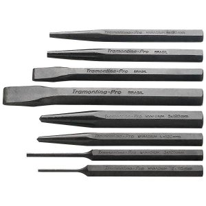 Jogo Punção Saca - Pino e Talhadeira 8 Peças