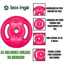Ver imagem 7 de Anilha Emborrachada 10kg - Rosa