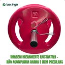 Ver mais imagens de Anilha Emborrachada 10kg - Rosa