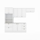 Ver imagem 4 de Cozinha Compacta 271,5cm 4 Peças 8 Portas 5 Gavetas Americana Henn