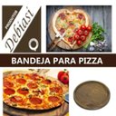 Ver imagem 7 de Kit C/ 8 Bandeja Madeira Maciça Redonda de Pizza Forma 40cm