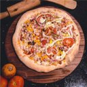 Ver imagem 6 de Kit C/ 8 Bandeja Madeira Maciça Redonda de Pizza Forma 40cm