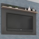 Ver imagem 3 de Painel Suspenso TV até 50" Benevello 160x120cm Grafite/Siena 2035