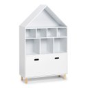 Ver imagem 1 de Casinha Organizadora Vilar 100% Mdf (brinquedos Infantil) Woodcore