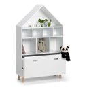 Ver imagem 2 de Casinha Organizadora Vilar 100% Mdf (brinquedos Infantil) Woodcore