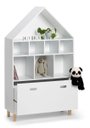 Ver imagem 2 de Casinha Organizadora Vilar 100% Mdf (brinquedos Infantil) Woodcore