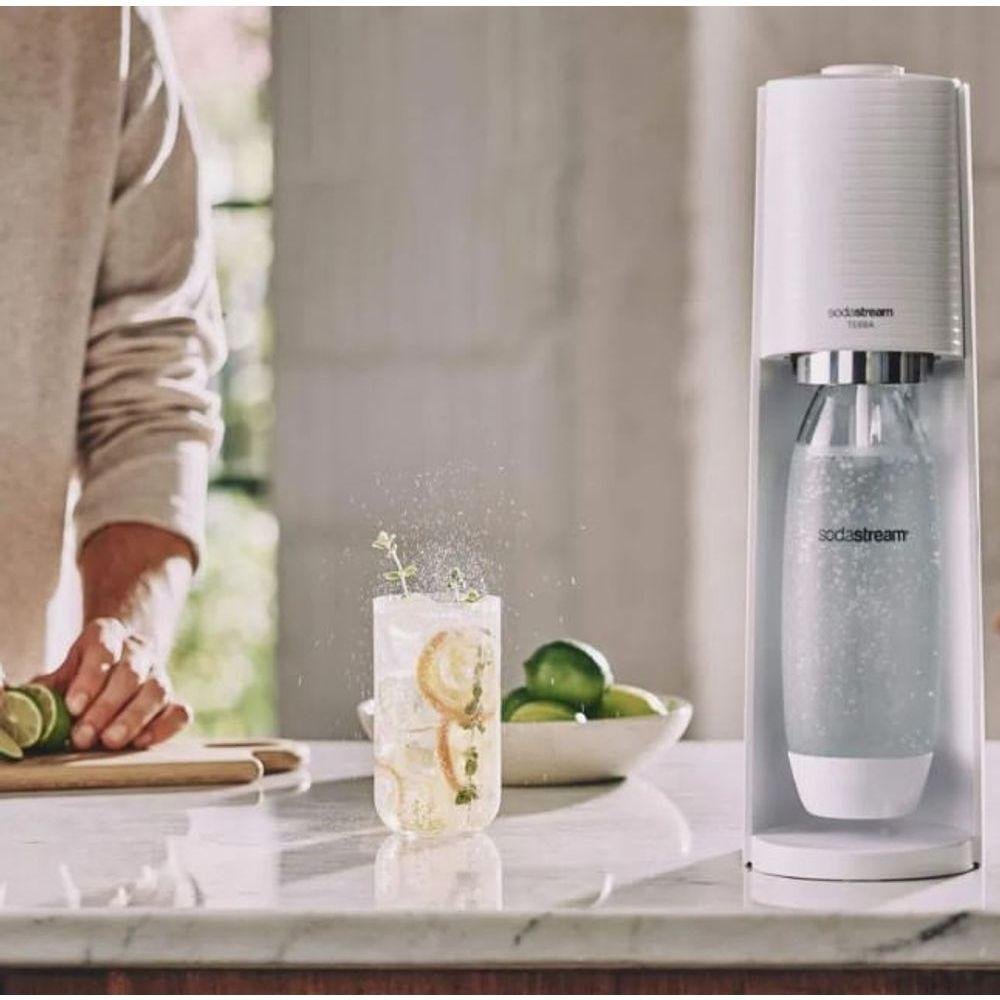 Máquina para Gaseificar Água Terra Sodastream Branca - 2