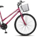 Ver imagem 3 de Bicicleta Colli Aro 26 Allegra City MTB Pink - Colli Bikes