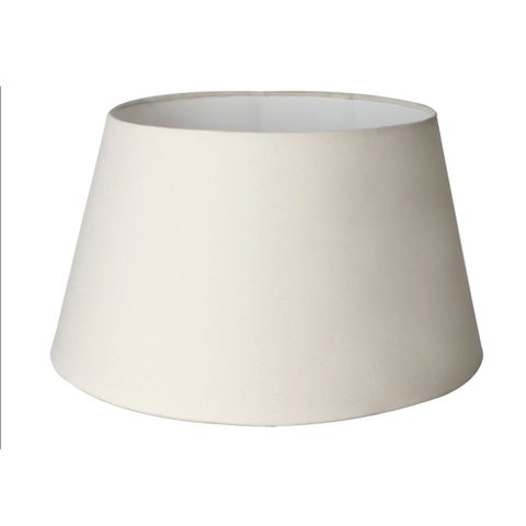 Cúpula Clássica Abajur Luminária 20x25x30cm Grande de Tecido Algodão Soquete Nacional Ref 77