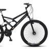 Bicicleta Aro 26 Full-s GPS Aero Dupla Suspensão 72 Raias Preto - Colli Bikes - 3