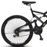 Bicicleta Aro 26 Full-s GPS Aero Dupla Suspensão 72 Raias Preto - Colli Bikes - 2