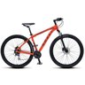Bicicleta Aro 29 Freio a Disco Shimano Altus MTB Alumínio Laranja Neon - Colli Bikes - 1