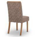 Ver imagem 3 de Cadeira para Mesa de Jantar Esther Ambiente Kit 02 Peças Nature Cacao – Henn