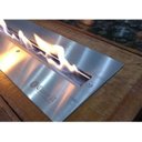 Ver imagem 3 de Lareira Ecológica Rústica A Álcool 92° C/Queimador 40cm Madeira - Classe A