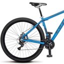 Ver imagem 2 de Bicicleta Aro 29 Freio a Disco Shimano MTB Alumínio Azul Fosco - Colli Bikes