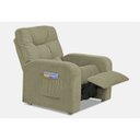 Ver imagem 1 de Poltrona Reclinável Azera MX-7 Suede Animale Bege - Matrix