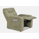 Ver imagem 2 de Poltrona Reclinável Azera MX-7 Suede Animale Bege - Matrix