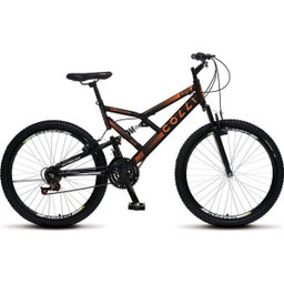 Bicicleta Colli Aro 26 Dupla Suspensão 21 Marchas GPS 148 - 1