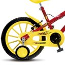 Ver imagem 3 de Bicicleta Infantil Aro 16 Hot Colli MTB Vermelho - Colli Bikes