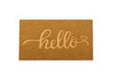 Ver imagem 1 de Capacho Retangular Fibra de Coco Base Pvc 60x33cm - Komeco Hello