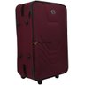 Mala Viagem Média Rodinhas Resistente Village - Média - Vermelho escuro - 4