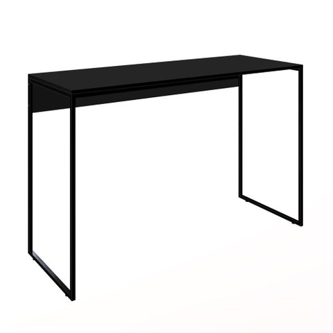 Mesa de Escritório Home Office Start 90cm Estilo Industrial Preto - Desk Design