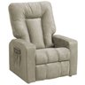Poltrona do Papai Reclinável Pallas MX5 Suede Pena Bege B-374 - Matrix - 1