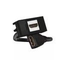 Ver imagem 1 de Módulo Tomada Hdmi Ebony (preto) Infiniti 18370