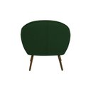 Ver imagem 3 de Poltrona Decorativa Sacha Veludo Verde - Gran Belo Decor